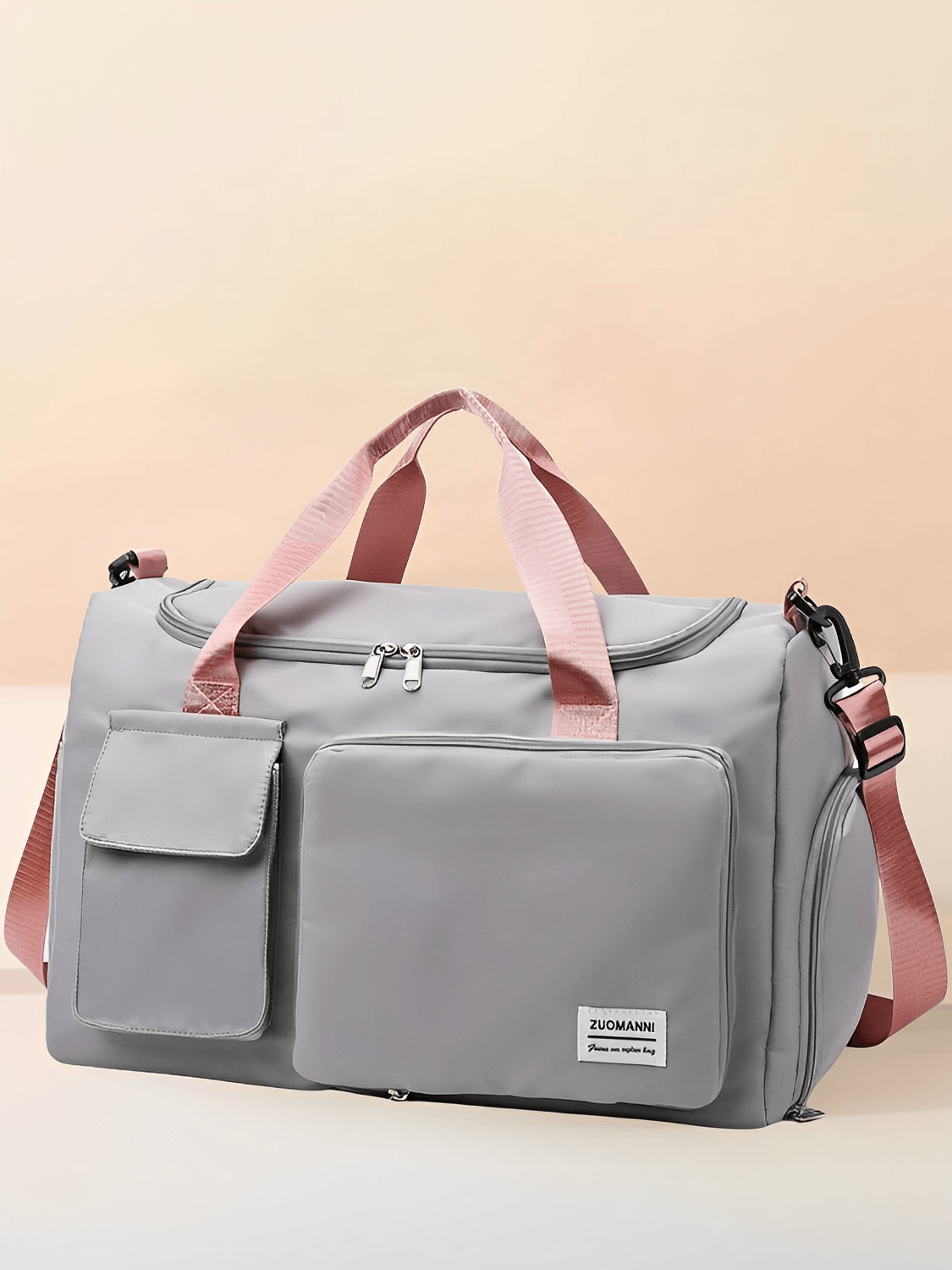 Bolsa Mala Feminina Grande Impermeável com Bolsos Multifuncionais – Kelly