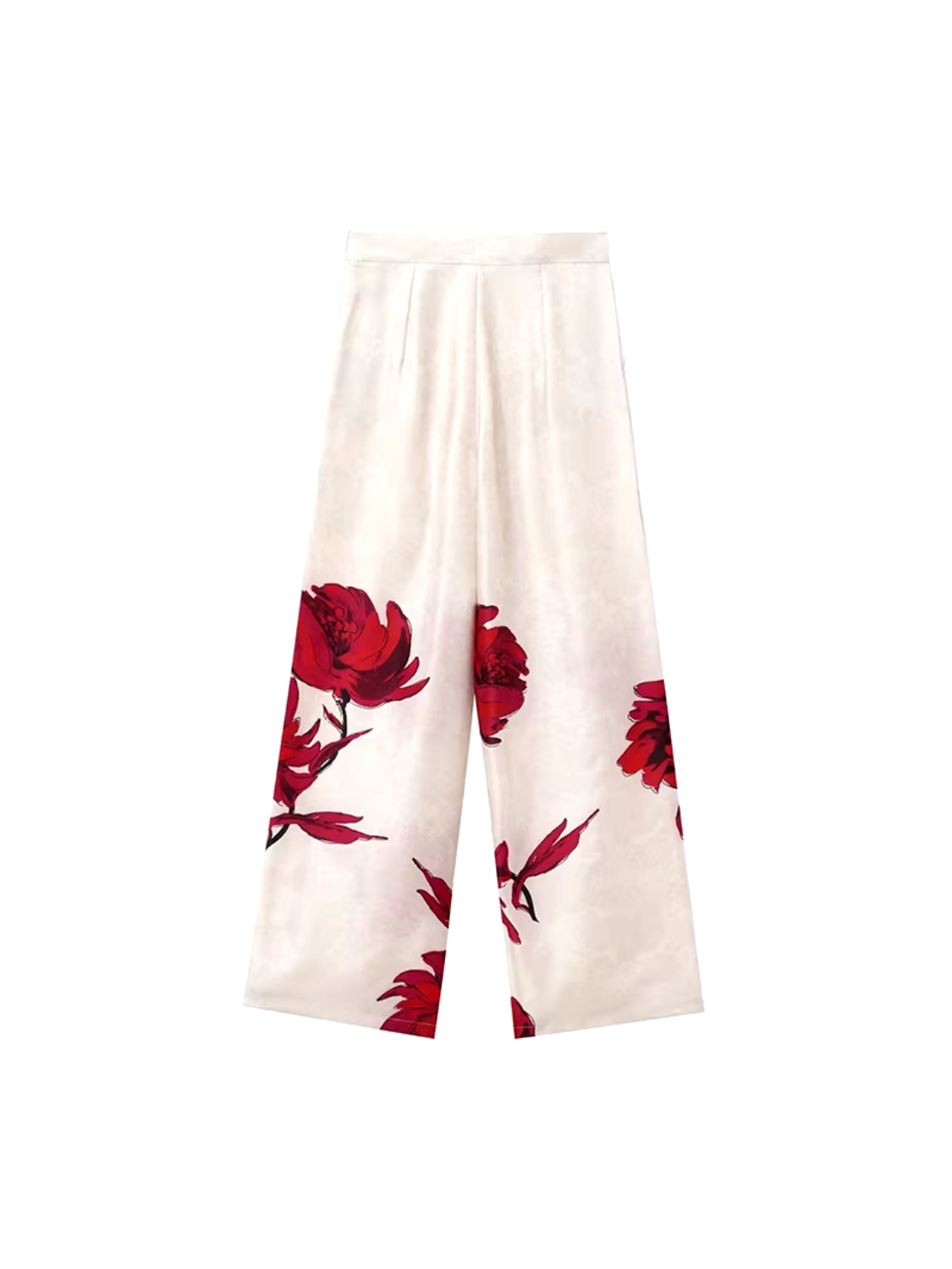 Conjunto Feminino Floral de Alfaiataria com Blazer de Botão e Calça Flare - Lia