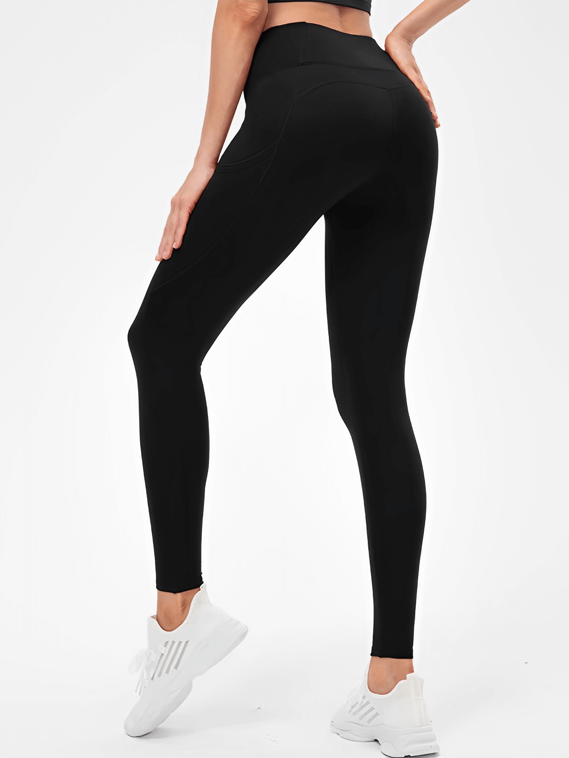 Conjunto Térmico com Blusa Manga Longa de Zíper e Legging Funcional com Bolso - Inara
