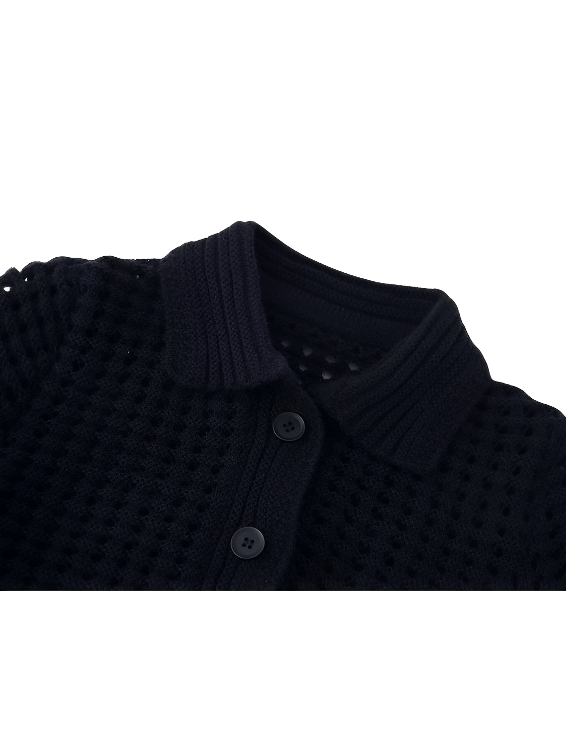 Conjunto Feminino em Tricô com Blusa Manga Longa com Fechamento em Botões e Saia Cintura Alta com Franjas - Monique