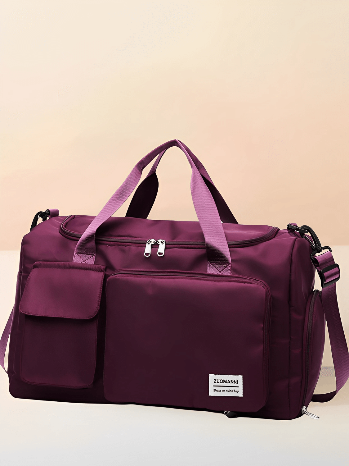 Bolsa Mala Feminina Grande Impermeável com Bolsos Multifuncionais – Kelly