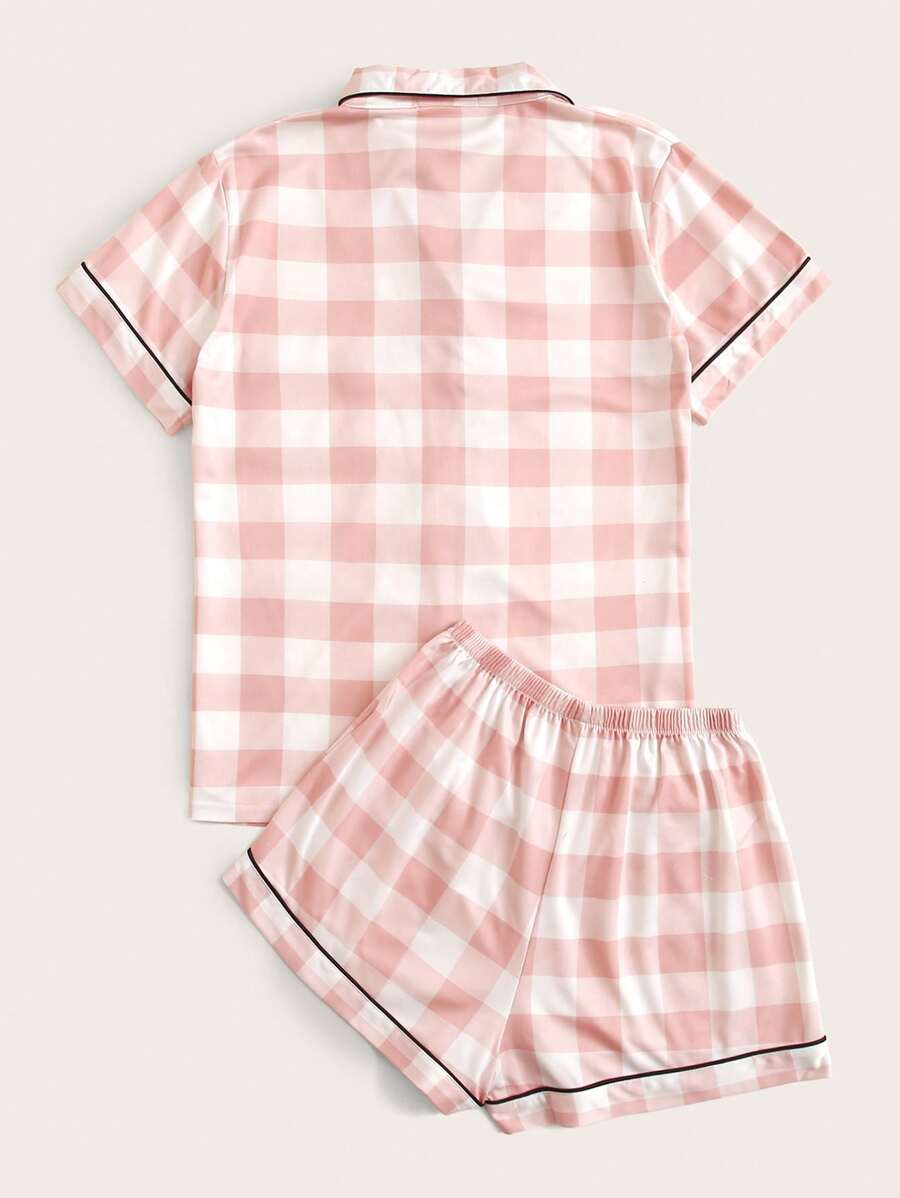 Conjunto Pijama Xadrez