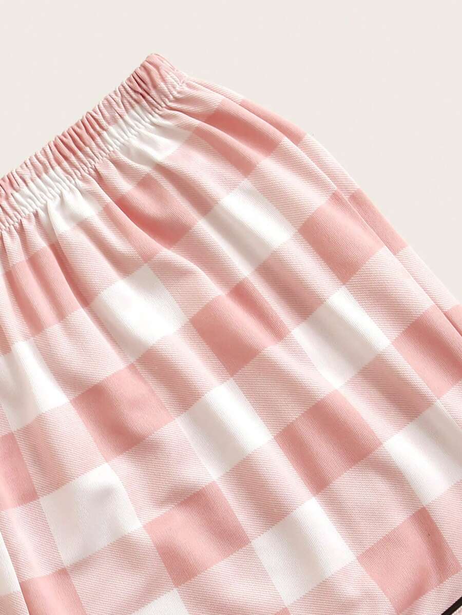 Conjunto Pijama Xadrez