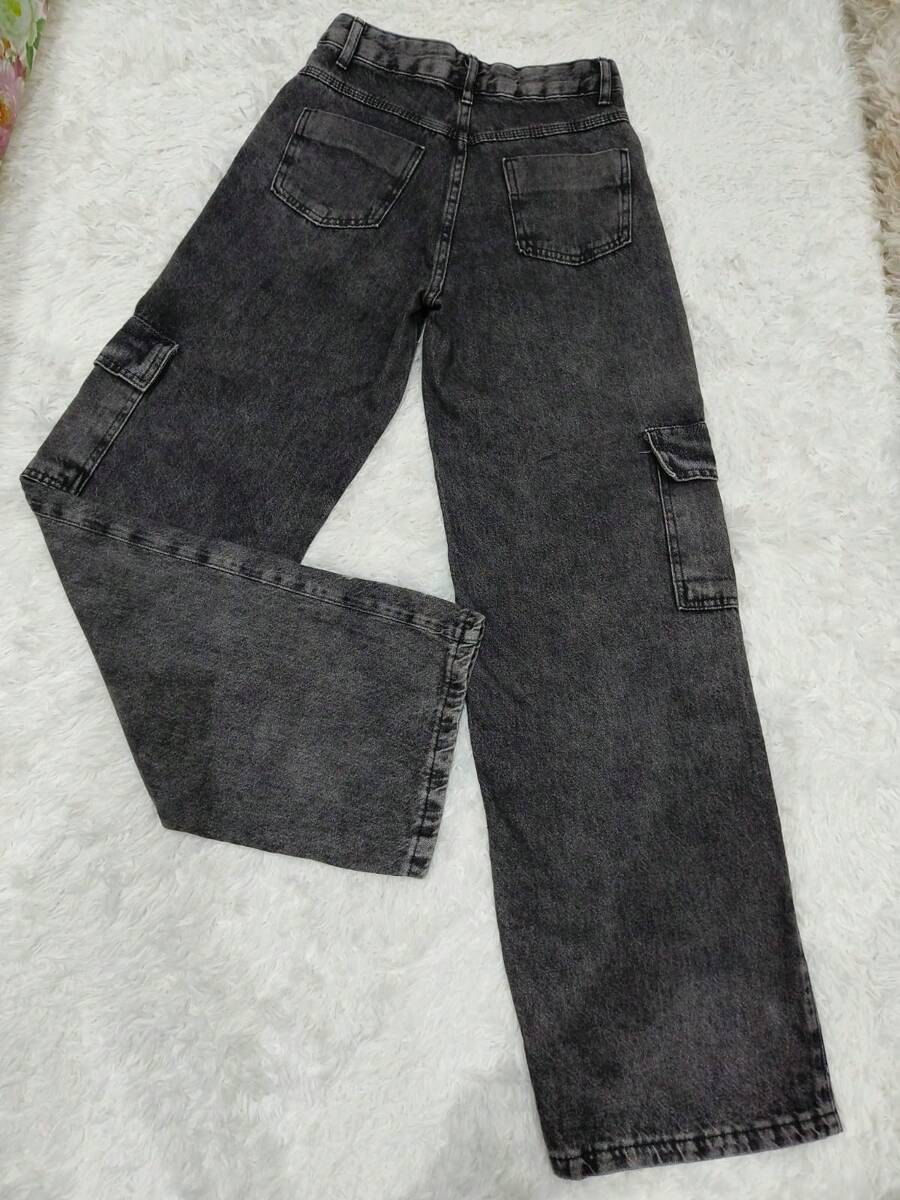 Calça Jeans Cargo