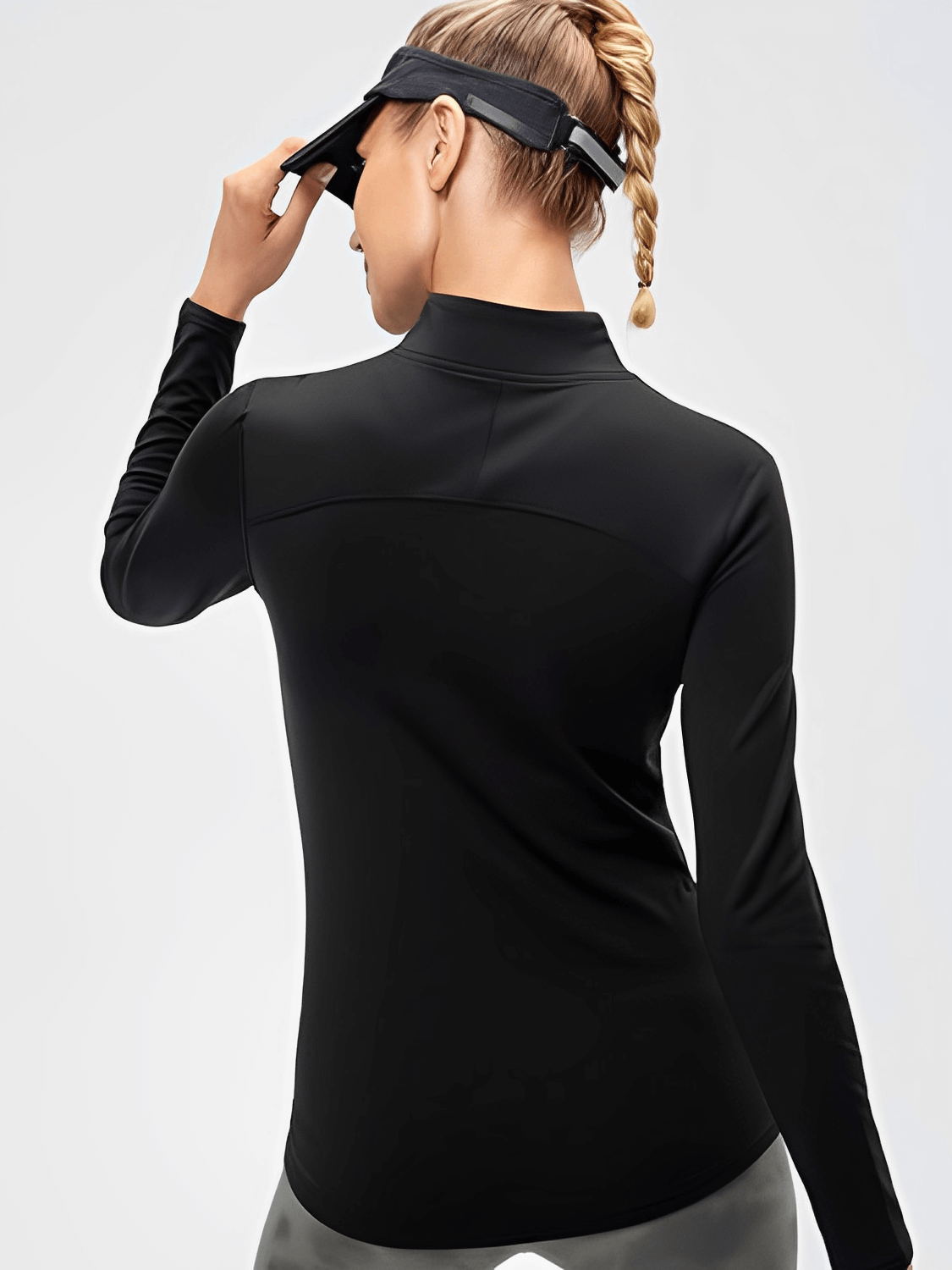 Conjunto Térmico com Blusa Manga Longa de Zíper e Legging Funcional com Bolso - Inara