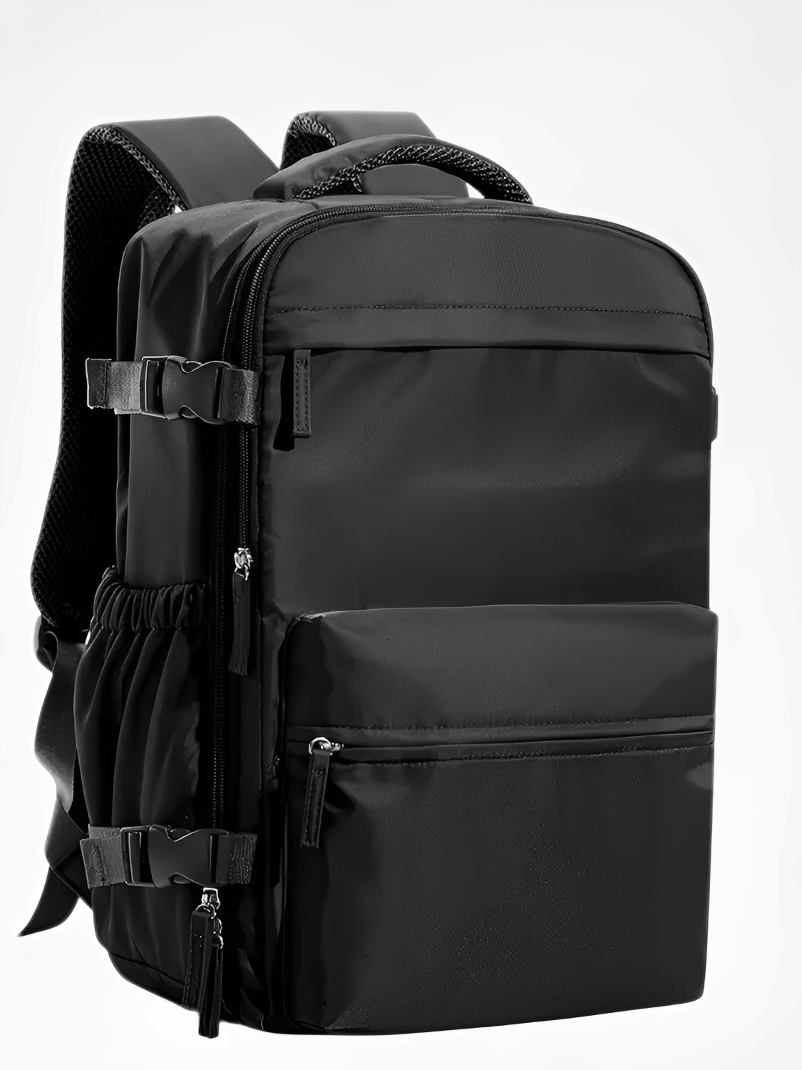 Mochila Multifuncional para Viagem com Compartimentos Internos e Externos e Compressor à Vácuo – Tati