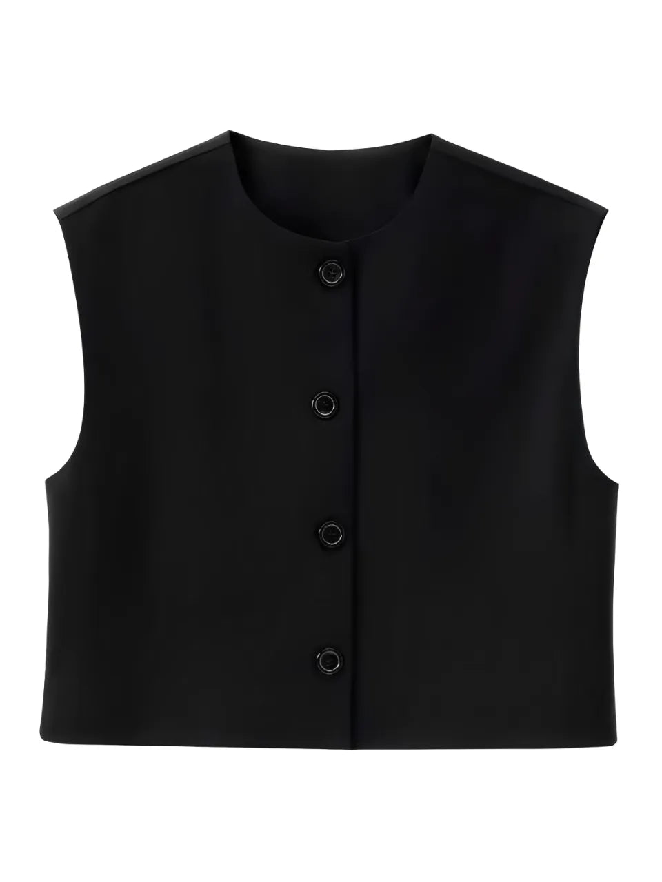 Blusa Feminina Manga Curta com Botões Frontais - Bersan