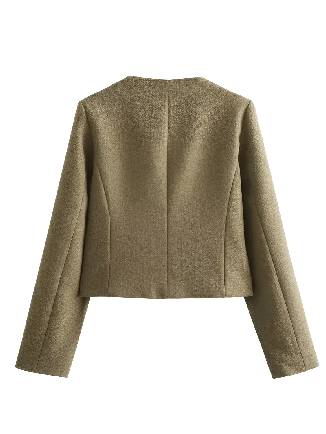 Casaco Feminino Tweed com Bolsos Decorativos e Fechamento em Botões - Angelique