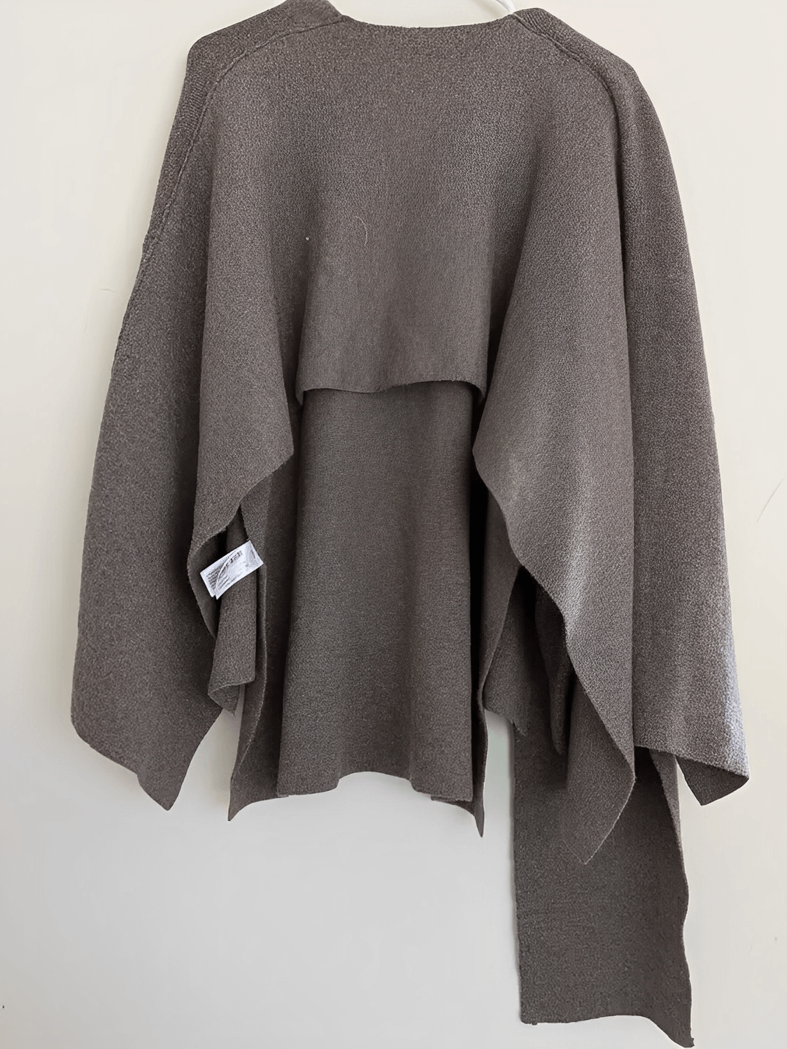 Casaco Feminino Poncho com Gola Lenço Elegante – Alana