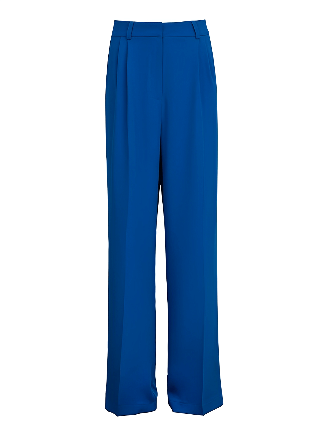 Calça Feminina Wide Leg em Alfaiataria com Cintura Alta e Bolsos – Madison