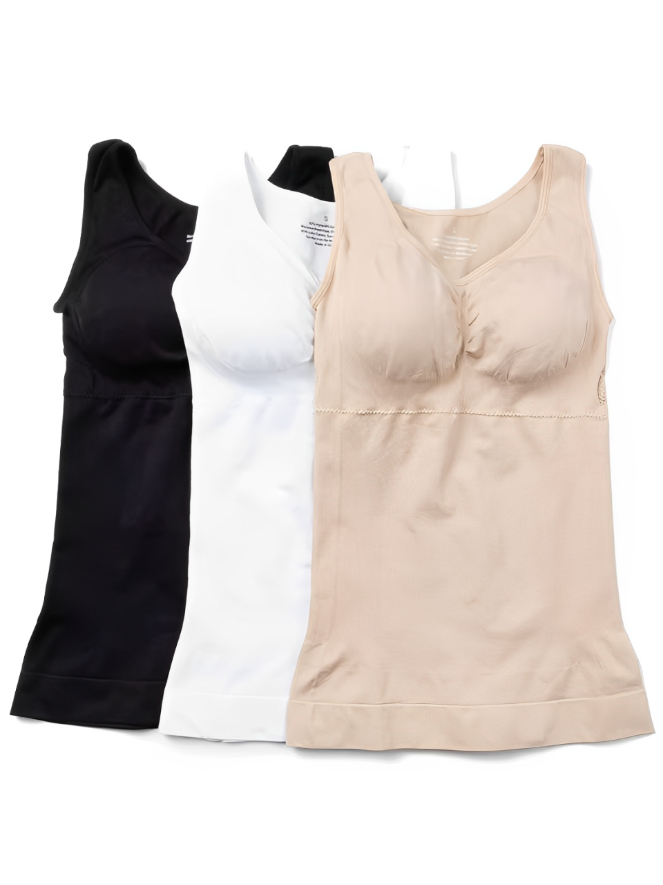 Regata Modeladora Feminina com Sutiã Acolchoado Embutido – Laysa