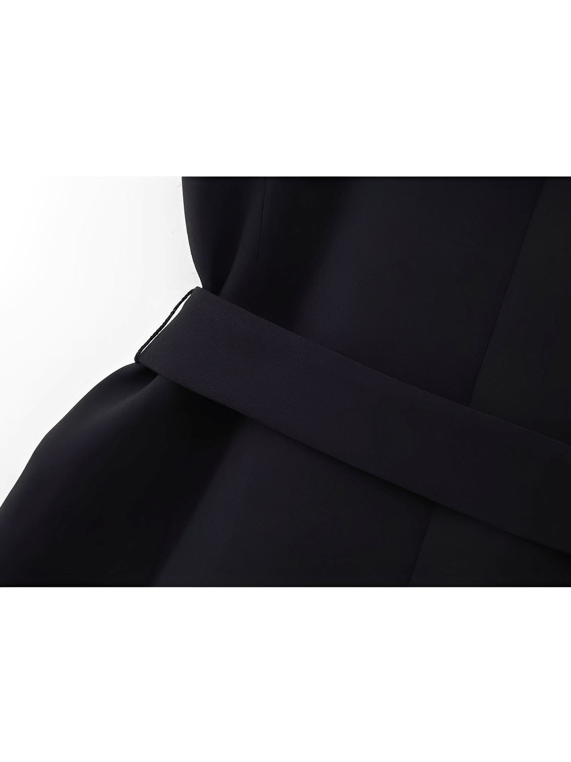 Conjunto Feminino em Alfaiataria com Colete Acinturado por Faixa e Calça Reta de Cintura Alta- Sabine