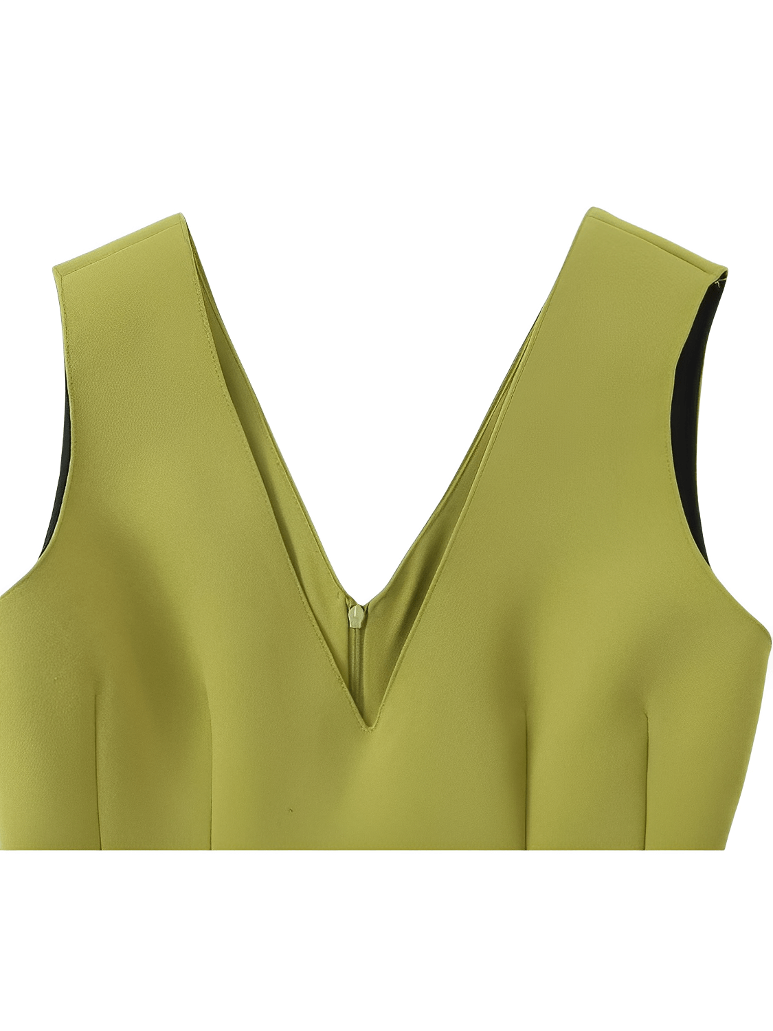 Blusa Feminina Peplum com Decote V e Ajuste Acinturado e Zíper nas Costas  – Marisa