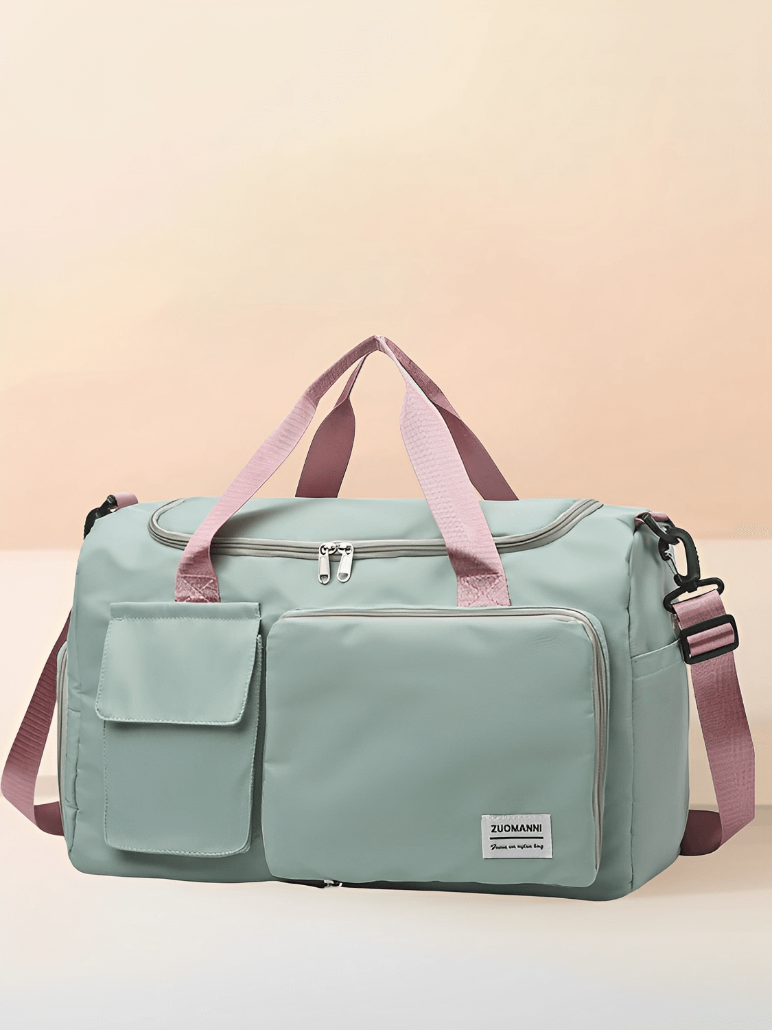 Bolsa Mala Feminina Grande Impermeável com Bolsos Multifuncionais – Kelly